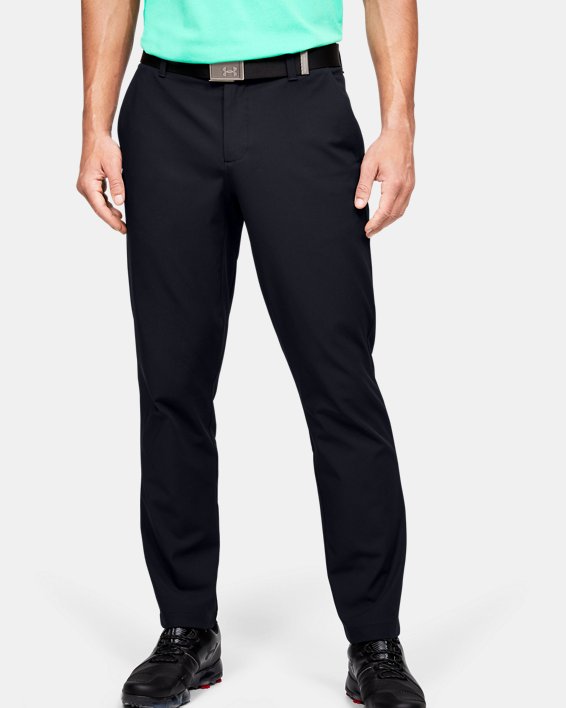 Men's UA Iso-Chill Tapered Pants in Black image number 0